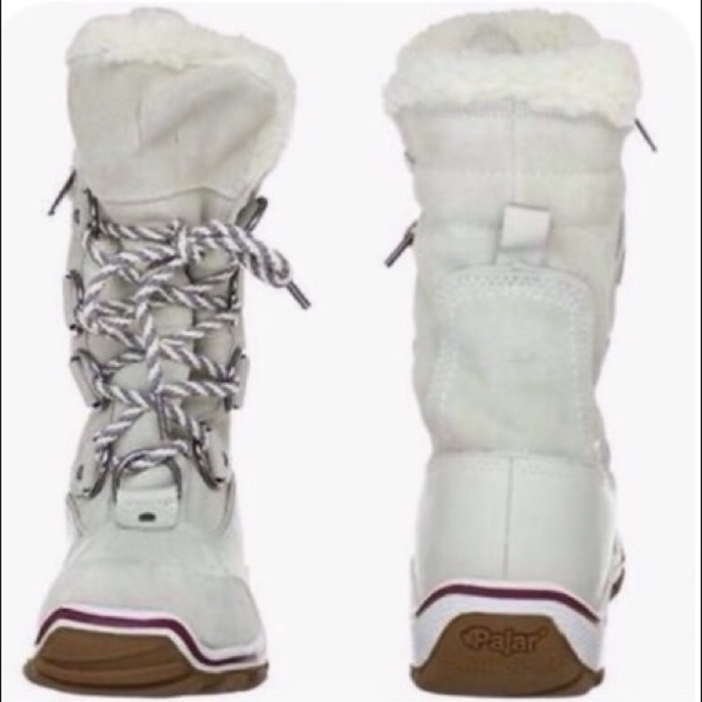 NEW White PAJAR Winter Weather Proof Boots